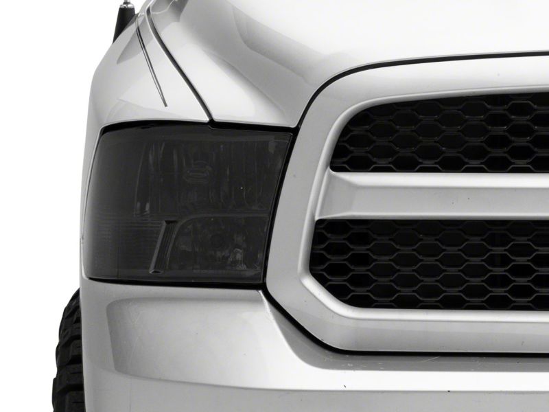 Raxiom for 2009-2018 Dodge RAM 1500 Axial OEM Rep Headlights w/ Dual Bulb- Chrome Housing (Smoked Lens ) - Image 8