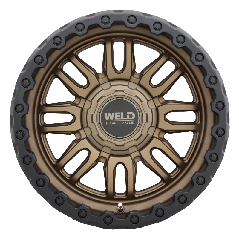 Weld Off-Road Swift 17x9in - 5x114.3 / 5x127 BP - ET-12 - 78.1mm CB- Satin Bronze Wheel & Black Ring - Image 2