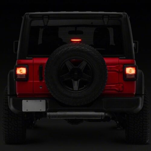 Raxiom for 2018-2023 Jeep Wrangler JL Axial Series LED Third Brake Light- Smoked - Image 10