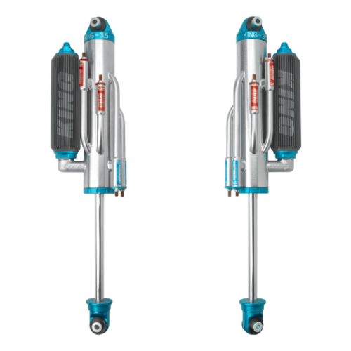 King Shocks 37001-101 2021+ RAM 1500 TRX Rear 3.5 Dia Full Adjustable 4 Tube Bypass w/ Finned Res Shock (Pair)