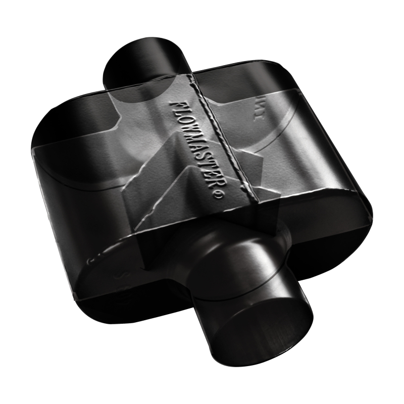 Flowmaster 2.5 IN(C)/2.5 OUT(C) Super 10 SS Muffler - Image 6