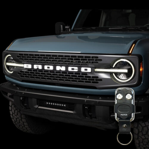Putco 22-24 Ford Bronco Luminix DRL LED Light Hood Limb Riser (Factory Hood Side Hinge Replacements) - Image 4