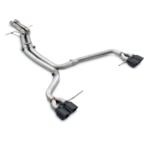 AWE Tuning Touring Edition Exhaust System - Diamond Black 102mm Tips for Porsche Macan