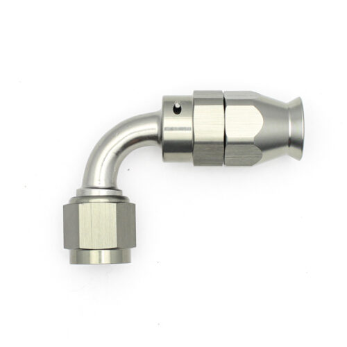 Alternative view of DeatschWerks 6AN Female Swivel 90-Degree Hose End PTFE (Incl. 1 Olive Insert)