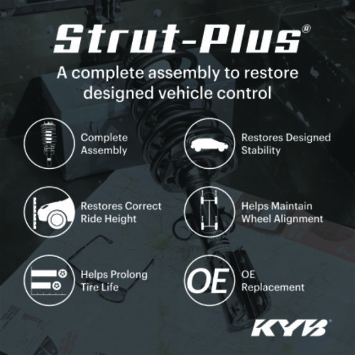 KYB 20-24 Mazda CX-30 Strut-Plus Assembly - Front Left