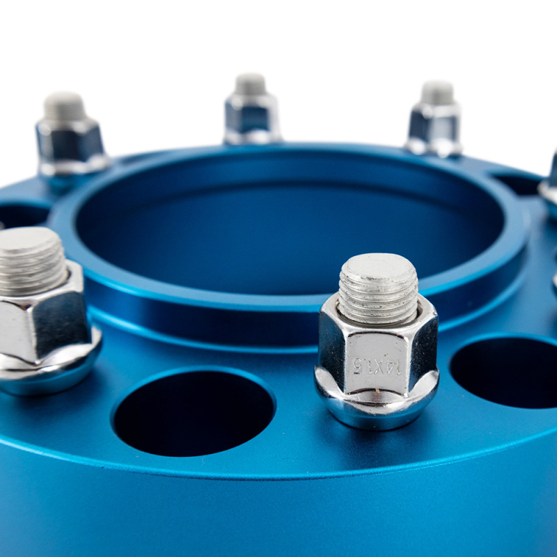 Borne Off-Road Wheel Spacers - 6x139.7 - 78.1 - 25mm - M14x1.5 - Blue - Image 4