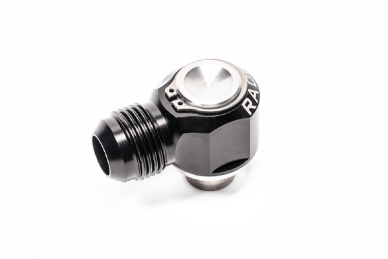 Radium Engineering RB25DET 10AN Male Press-In Valve Cover Fitting - Intake & Exhaust Side