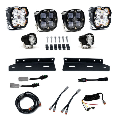 Baja Designs for 21-25 Ford Raptor Squadron 2.0 Sport/S1 Fog Pocket Kit (Squadron SAE Fog) - Clear