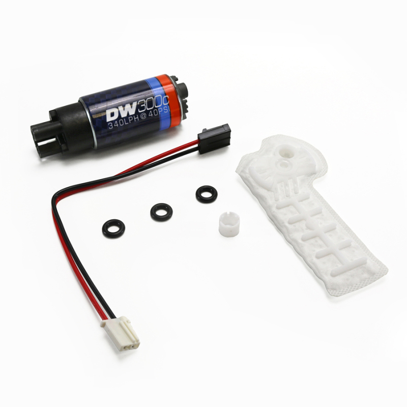 DeatschWerks / 21-24 BRZ/GR86 DW300C Series 340lph Compact Fuel Pump W/ Install Kit for 2022-2024 Subaru WRX