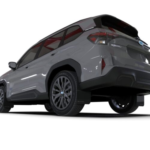 Rally Armor 25-26 Subaru Forester & Hybrid Black UR Mud Flap w/Red Logo - Image 3