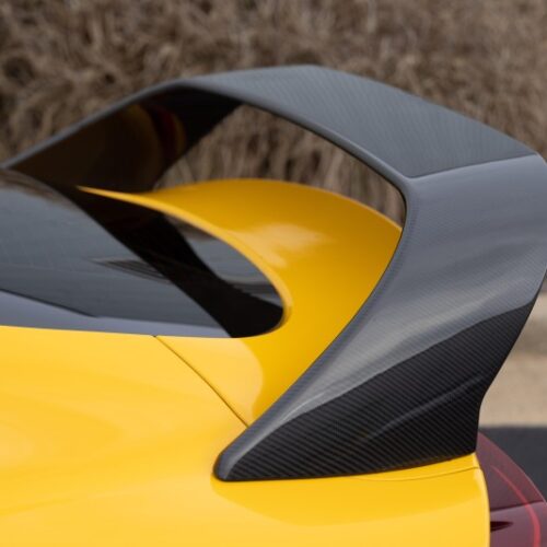Dinan 20-26 Toyota GR Supra (A90/A91) Carbon Fiber High-Rise Rear Spoiler - Image 8