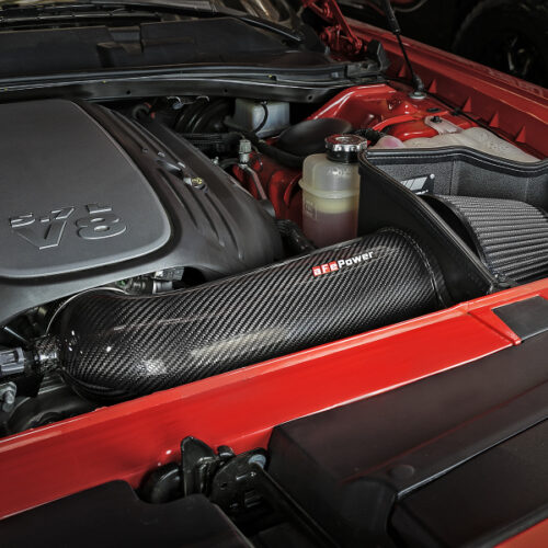 aFe Power Magnum FORCE Carbon Fiber Stage 2 Track Series Pro Dry S CAIS - 11-18 Dodge Challenger V8 - Image 10