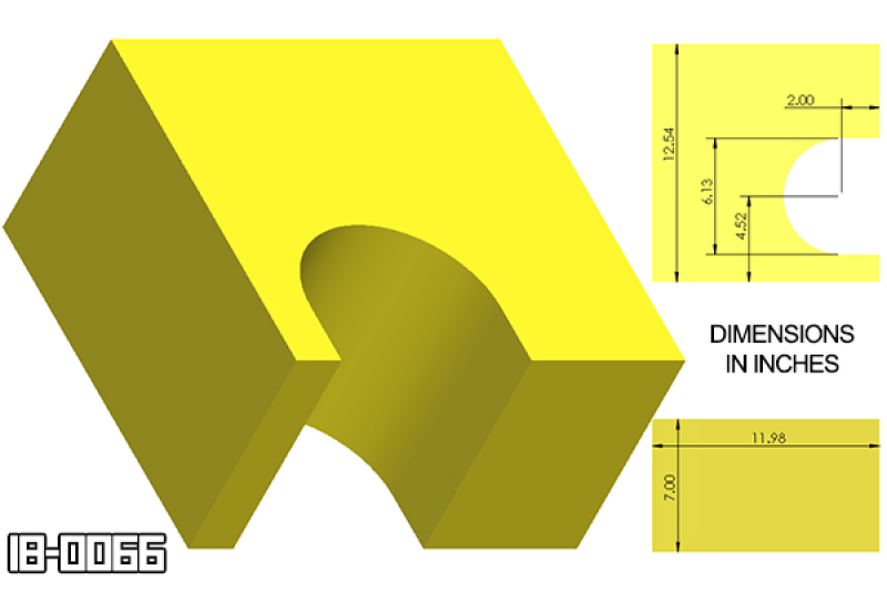 Radium Engineering Fuel Cell Foam - One Piece - Image 2