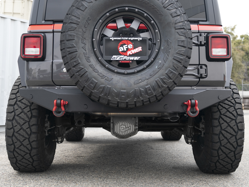 aFe Power MACH Force-Xp Hi-Tuck 3in 409 SS 18-20 Jeep Wrangler JL 2.0/3.6 Axle-Back Exhaust - Image 2