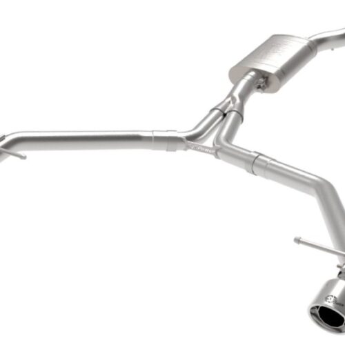 aFe Power MACH Force-Xp 13-16 Audi Allroad L4 SS Axle-Back Exhaust w/ Polished Tips