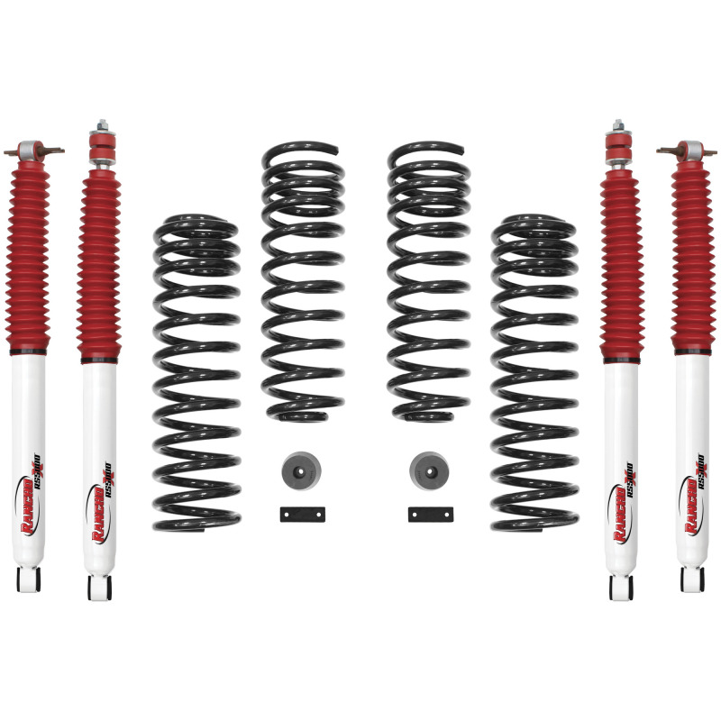 Rancho RS66118BR5 07-17 Jeep Wrangler Front and Rear Suspension System - Master Part Number / One Box