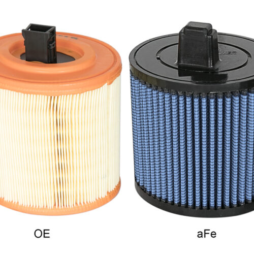 aFe Power MagnumFLOW Air Filters OER Pro P5R A/F 16-17 Cadillac ATS-V V6-3.6L (tt) - Image 4