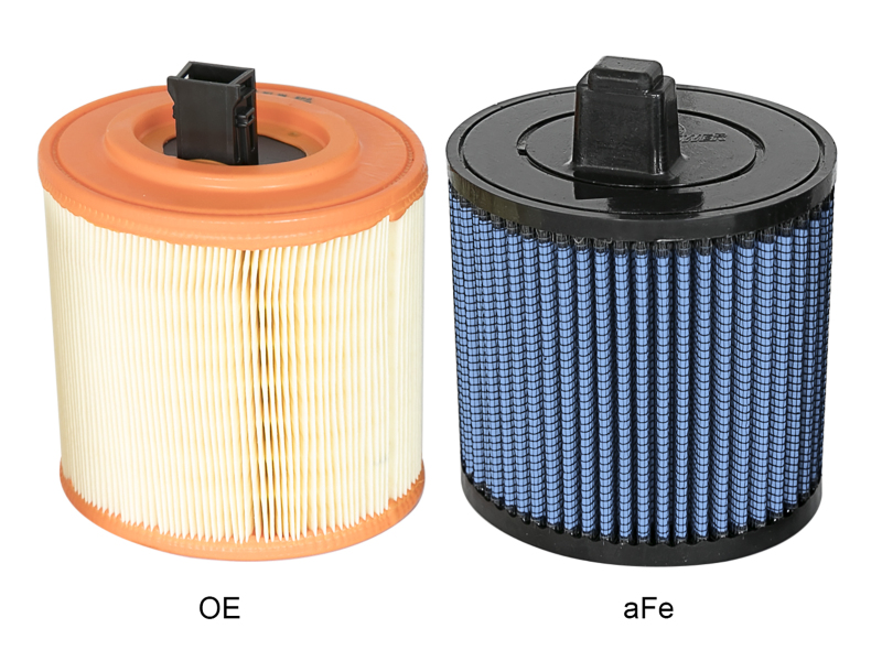 aFe Power MagnumFLOW Air Filters OER Pro P5R A/F 16-17 Cadillac ATS-V V6-3.6L (tt) - Image 4