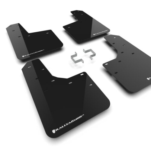 Rally Armor 23-26 Ford Ranger Raptor Black UR Mud Flap White Logo