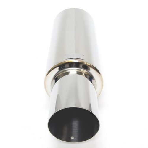 BLOX Racing 76.2mm N1 Straight Tip Muffler Universal - Image 2
