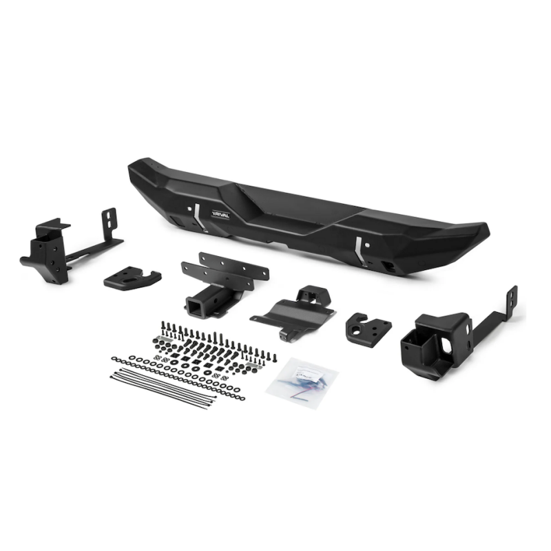 Rival 2018-2026 Jeep Wrangler JL Rear Aluminum Stubby Bumper - Image 8