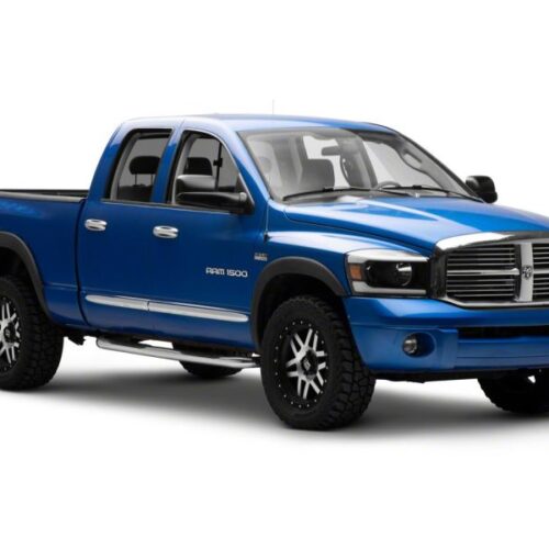 Raxiom for 2006-2009 Dodge RAM 1500/2500/3500 Axial Headlights w/ SEQL LED Bar- Black Housing (Clear Lens) - Image 3