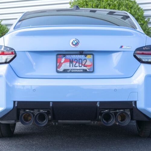 Dinan for 23-26 BMW M2 (G87) Valved Axleback Exhaust System - Black Tips - Image 10