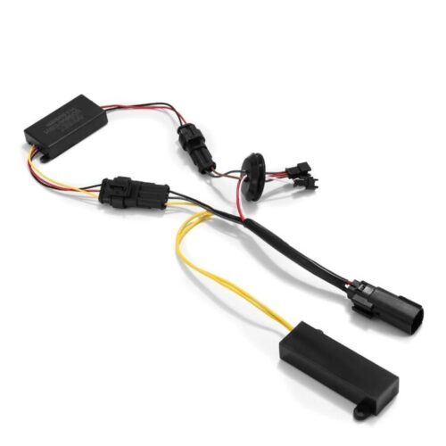 Alternative view of AlphaRex 19-22 Dodge Ram 2500/3500 Stock Halogen Taillight to ARX 09-18 Ram LUXX-Series Converters