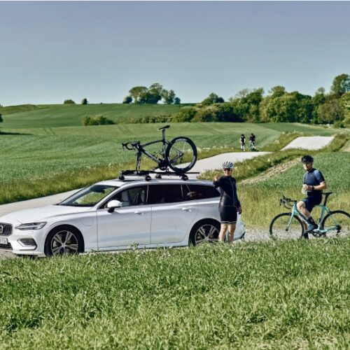 Thule FastRide Fork-Mount Roof Bike Rack (For Quick-Release Bikes/Adapter Req. for Thru-Axle) - Blk - Image 5