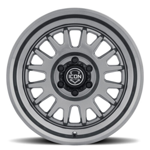 ICON Anza 17x8.5 / 6x5.5 / 25mm Offset / 5.75in BS - Gun Metal Wheel - Image 6