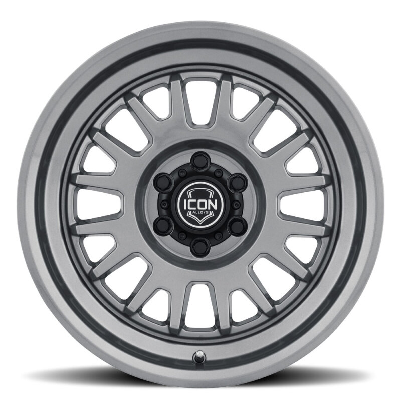 ICON Anza 17x8.5 / 6x5.5 / 25mm Offset / 5.75in BS - Gun Metal Wheel - Image 6