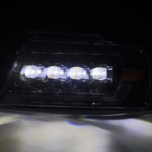 AlphaRex 04-08 Ford F-150 (No 2004 Heritage) NOVA-Series LED Proj HL Chrome w/Actv Light / Seq. Sig - Image 4