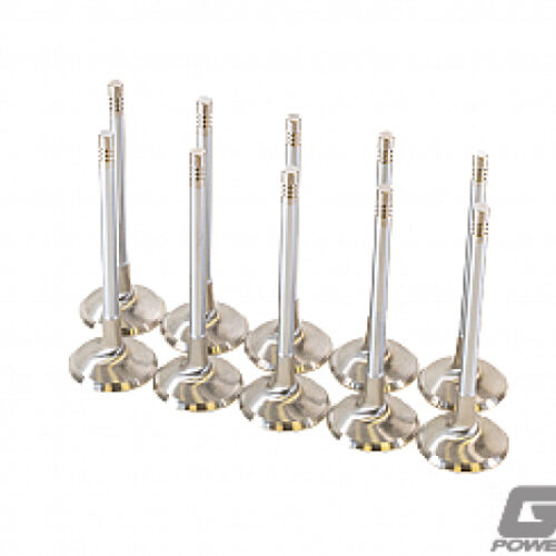 GSC P-D Audi DAZA 33.9mm Head STD 104mm Long Chrome Polished Intake Valve - Set of 10