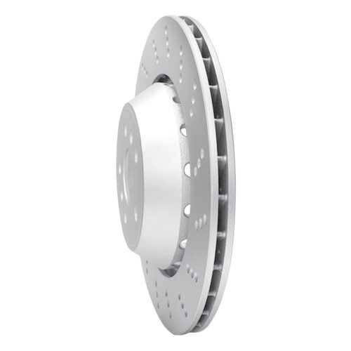 Alternative view of DFC 20-25 BMW X4 Right Rear Drilled GeoSPEC Coated Rotor