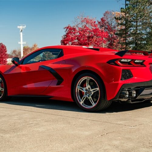 Corsa 2020-25 Chevrolet Corvette C8 RWD 4.5in Carbon Fiber Polished Tip Kit (For Corsa Exhaust Only) - Image 6