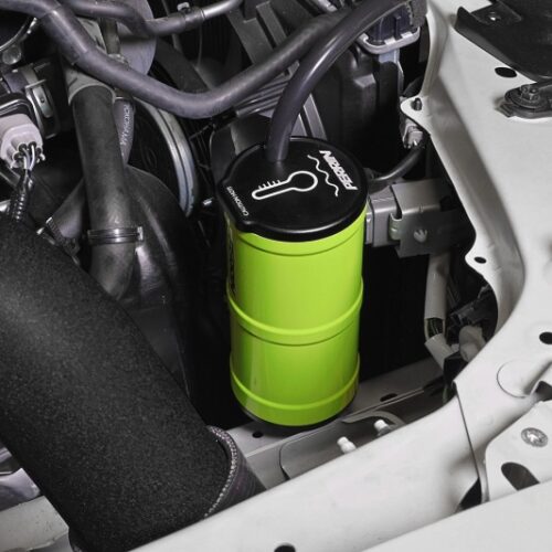 PERRIN 02-26 Subaru WRX / 04-21 STI / 13-26 BRZ/GR86/FRS/86 Coolant Overflow Tank - Neon Yellow - Image 9
