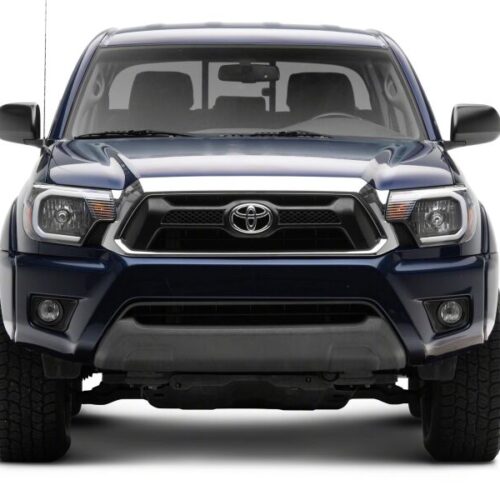 Raxiom for 2012-2015 Toyota Tacoma Axial Series Headlights/Seq LED Bar- Black- Clear Lens - Image 5