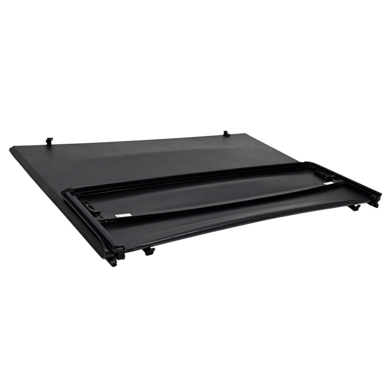Westin 19-24 Chevrolet Silverado/GMC Sierra 1500 6ft. 7in. Bed Soft Tri-Fold Tonneau Cover - Black - Image 5