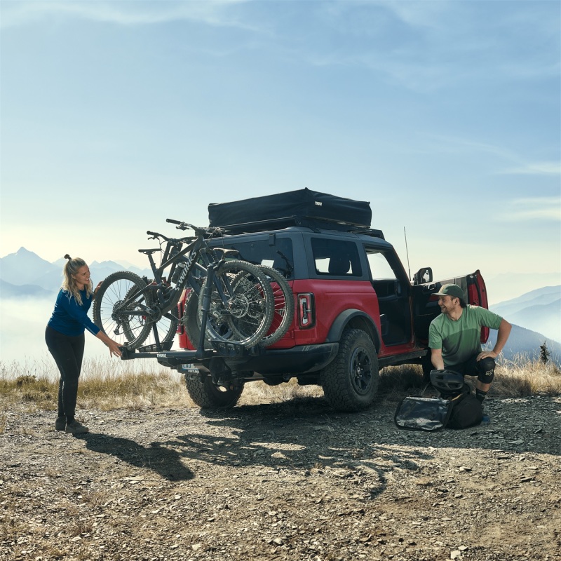 Thule T2 Pro XTR - Platform Hitch-Mount Bike Rack (2in. Hitch Receivers/Fits 2 Bikes) - Black - Image 5