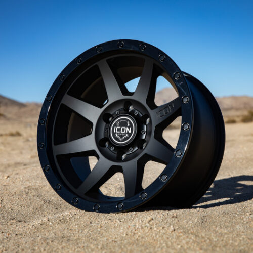 Alternative view of ICON Rebound 18x9 6x135 6mm Offset 5.25in BS 87.1mm Bore Double Black Wheel