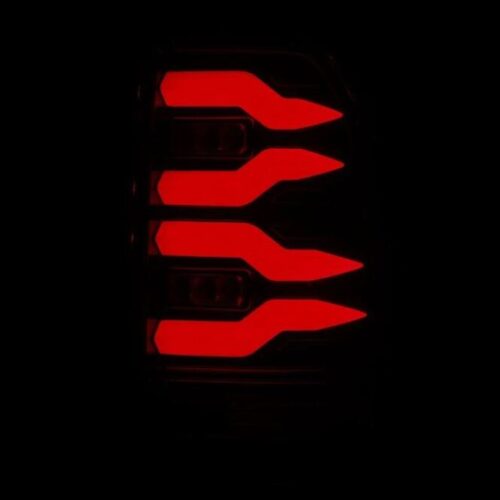 AlphaRex 97-03 Ford F150 / 99-16 Ford F250/F350/F450/F550 LUXX-Series LED Tail Lights - Black - Image 3
