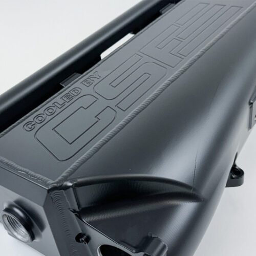 CSF Gen 2 B58 Race X Charge-Air-Cooler Manifold - Thermal Black Finish - Image 7