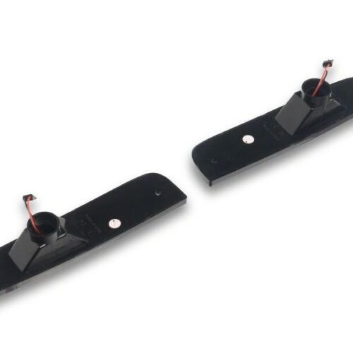 Raxiom for 1997-2001 Jeep Cherokee XJ LED Side Marker Lights- Smoked Lens- White LED