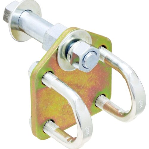 Alternative view of RockJock Steering Stabilizer Shock Bracket Kit Fits 1 1/4in Rods Included in CE-9701 Kit