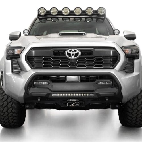 Addictive Desert Designs for 2024+ Toyota Tacoma Stealth Center Mount Winch Front Bumper w/ Top Hoop