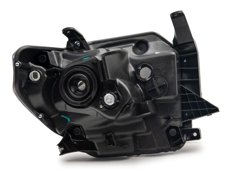 Raxiom for 2014-2021 Toyota Tundra Axial Series Headlights w/ LED Bar- Black Housing (Clear Lens) - Image 4