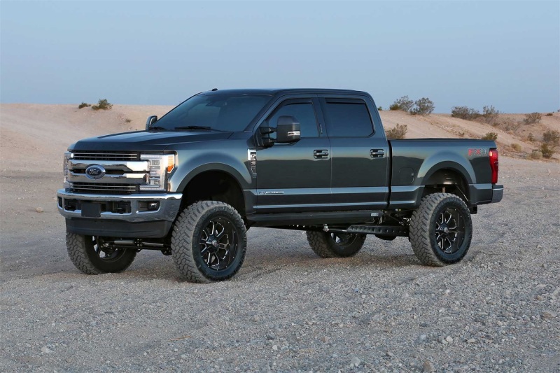 Fabtech 17-21 Ford F250/F350 4WD Dual Steering Stabilizer System w/DL 2.25 Resi Shocks - Image 3
