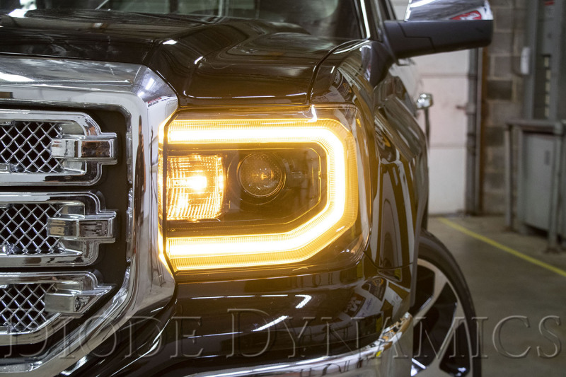 Diode Dynamics GMC Sierra LED Halos Switchback 16-18 Sierra 1500 - Image 4