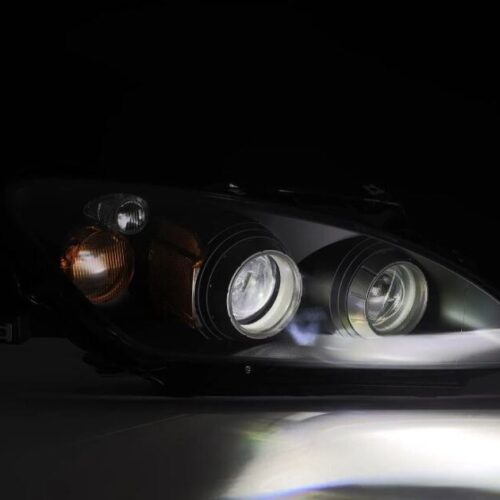 AlphaRex 99-09 Honda S2000 LUXX-Series Projector LED Headlights - Black - Image 3