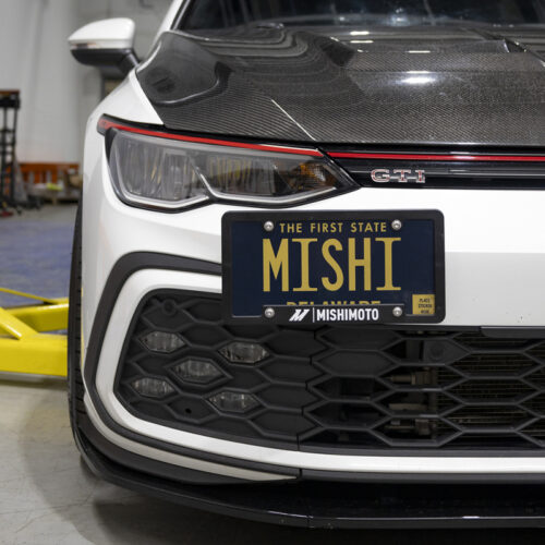 Alternative view of Mishimoto License Plate Relocation Kit for 2022+ Volkswagen GTI MK8